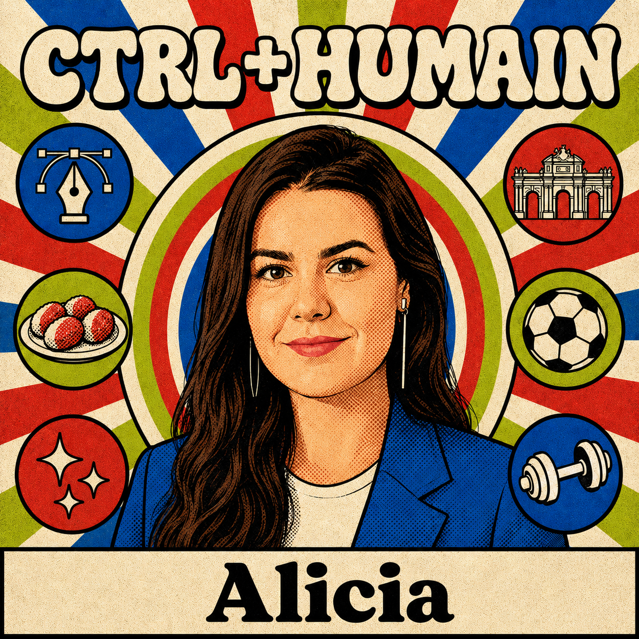 Alicia - l'œil, le brief et les croquetas.